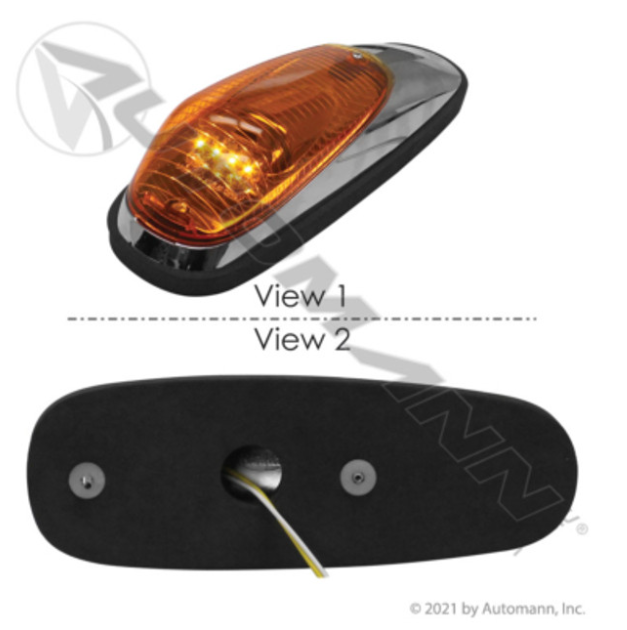 Automann 564.75084 Peterbilt LED Amber Clearance Marker Lamp - 564.75084