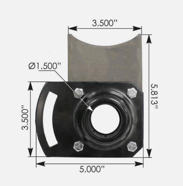 Camshaft Bracket LH - 111.0016