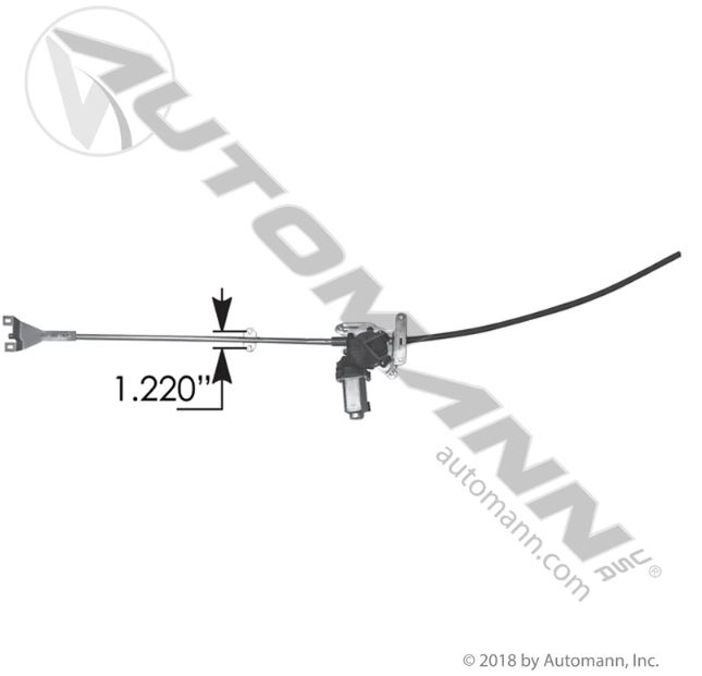 Window Regulator RH Freightliner - HLK2294