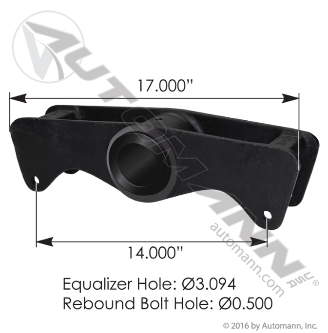 Equalizer With Bushings Peterbilt - EQ017A