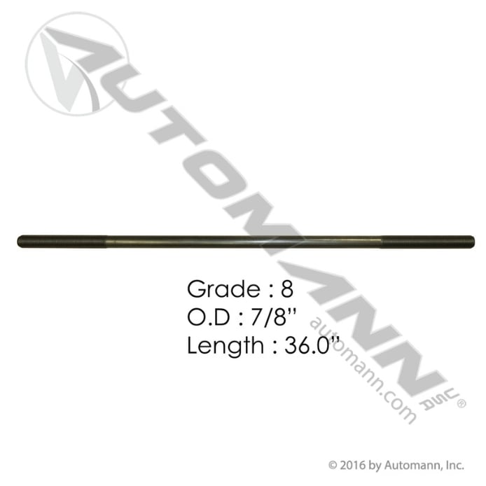 7/8in X 36in GR8 Threaded Rod - TR808736
