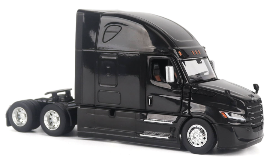 1:50 Freightliner Cascadia Gen-5 (2025) Night-Shift Black Truck Tractor - 71148