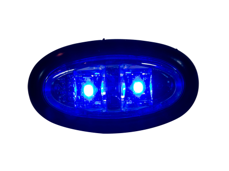 Mini Oval Clearance Marker Light - HD21002SMDBC