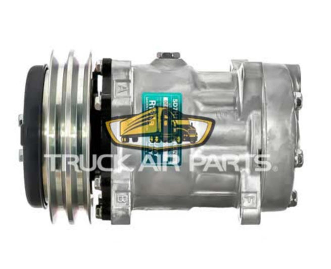 TruckAir Parts 03-3411 Sanden STD Compressor - 03-3411