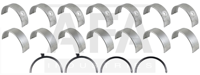 MAIN BEARING SET - STD - TABBED THRUSTWASHER - A4025120