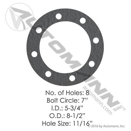 Automann 180.10613 Drive Flange Gasket - 180.10613