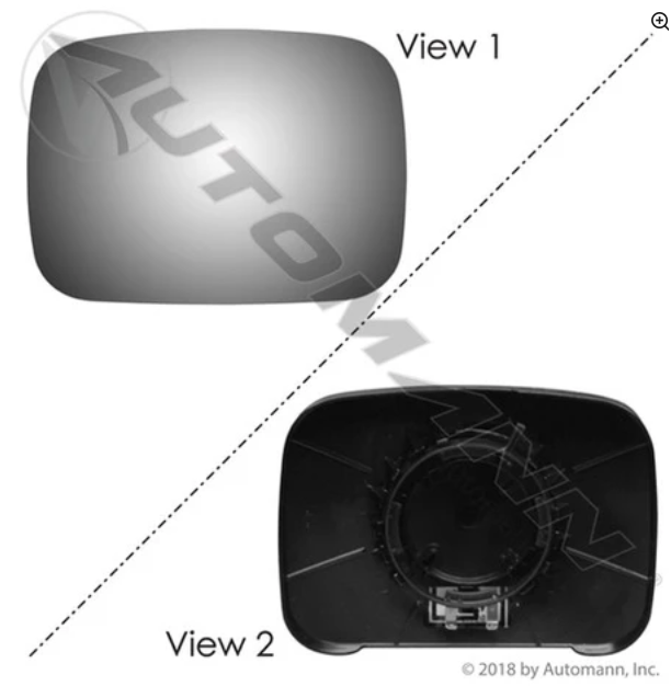 Automann 563.46093 Mirror Plate Glass P4 - 563.46093
