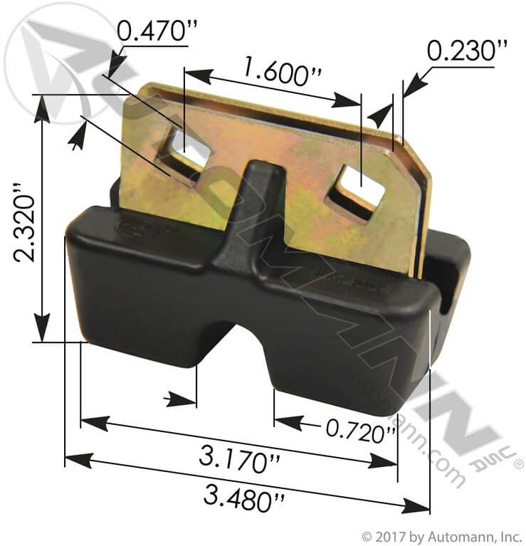 Hood Support Bushing - HLK2005
