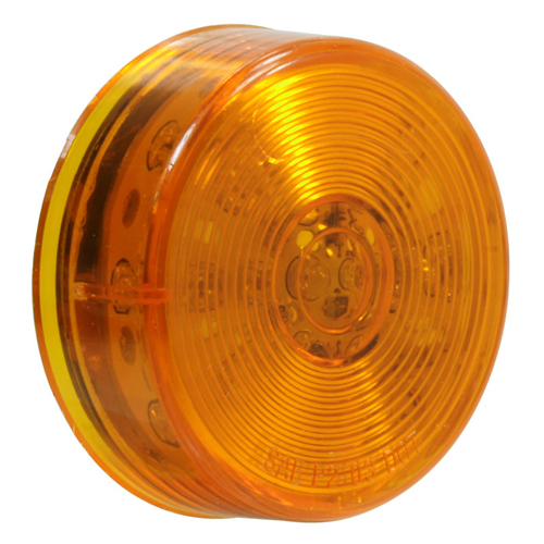 Vehicle Safety 1015A 3.5" Amber LED Round Lamp - Sea LED - 1015A