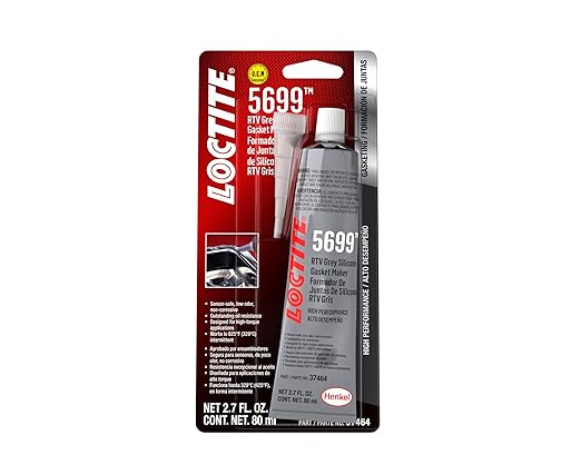37464 Grey RTV 598 High Performance Silicone. 80 ml. - 491982