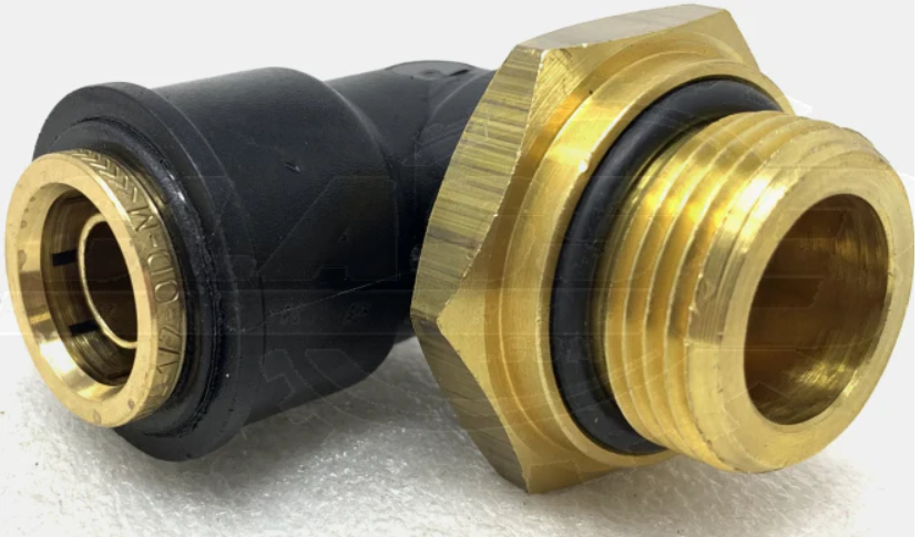 PLC Swivel Male Elbow DOT 1/2" - M22 - 177.12C698M22