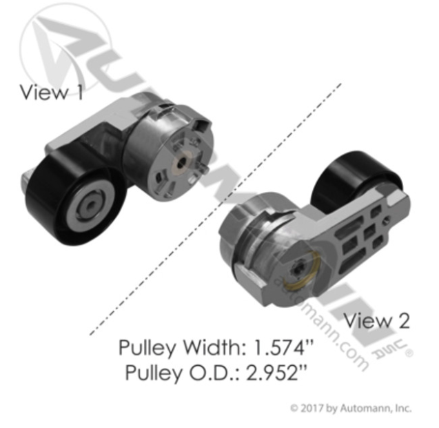 Automann 816.49501 Belt Tensioner for Freightliner - 816.49501
