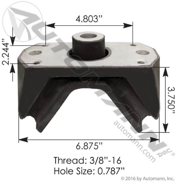 Motor Mount Rear Peterbilt - M75525