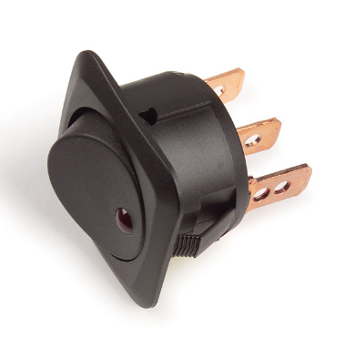 LED Rocker Switches 82-2131 25A, Yellow, 12V - 82-2131