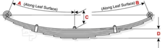International Multi-Leaf Spring - 55-116