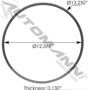 Automann 562.U851338 DPF Gasket ISX - Cummins - 562.U851338