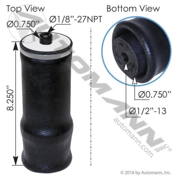 Automann ABSZ70-7116 Air Spring Cabin - ABSZ70-7116