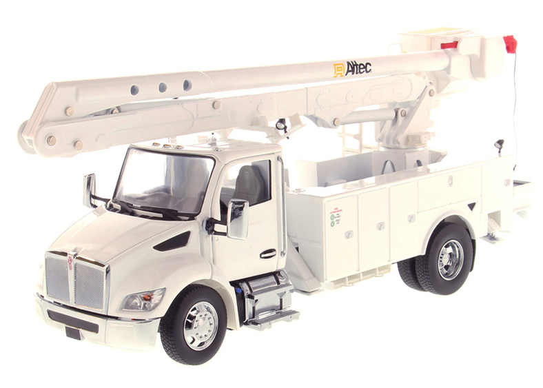 1:32 Kenworth T380 with Altec AA55 Aerial White Service Truck - 71100