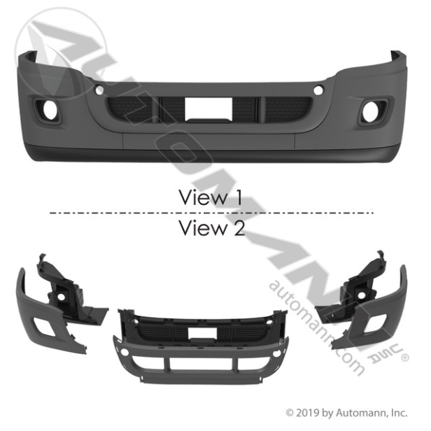 Automann 564.46436KF Bumper Assembly Cascadia Freightliner - 564.46436KF