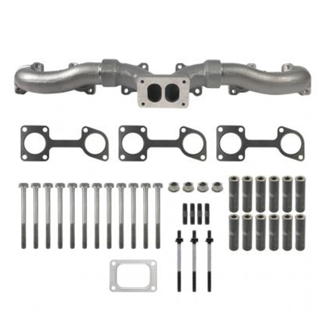 Exhaust Manifold Kit with 30° Turbo Mounting Flange - 681127