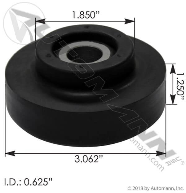 Radiator Mount Bushing Upper - M17412