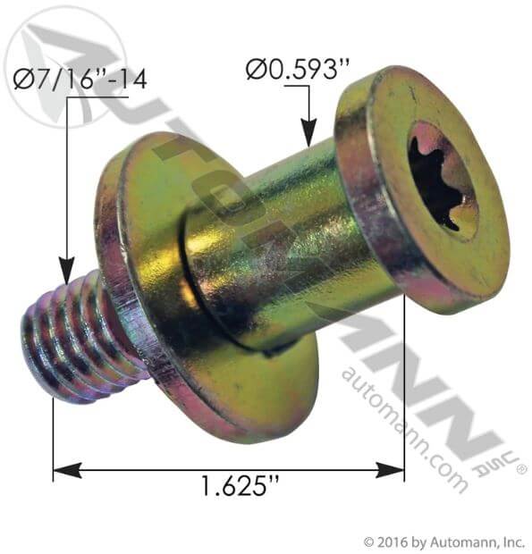 Door Lock Striker Bolt - HLK2374