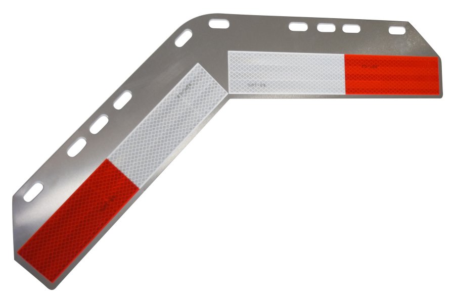 Universal Conspicuity Plate, Shortie, Aluminum - 033-04263