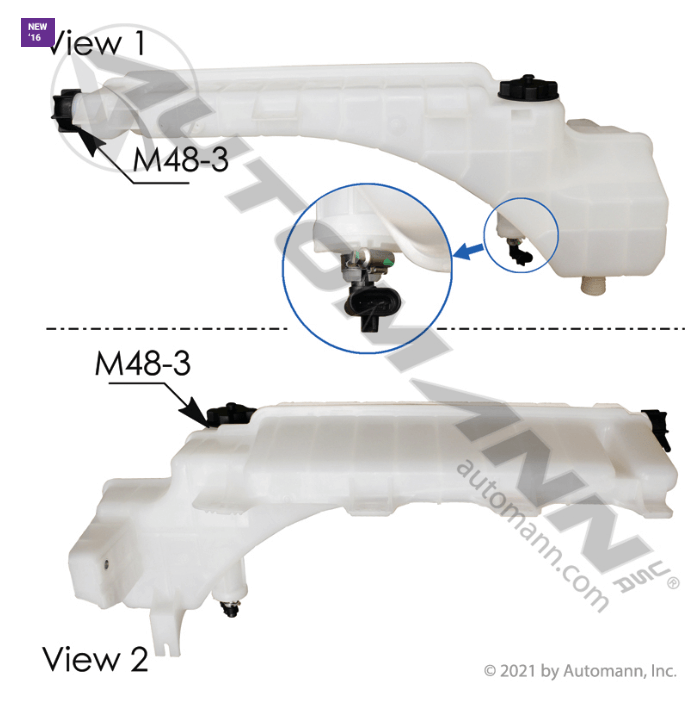 Coolant Reservoir Volvo - 575.1082