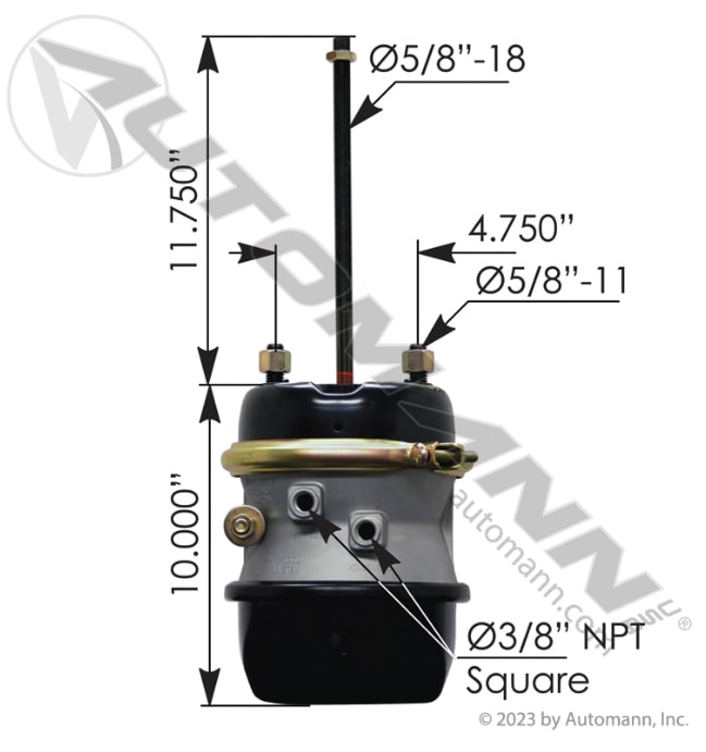 Spring Brake Type 30/30 Sealed - 179.SB3030SL