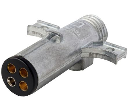 Trailer Power Cable Plug and Receptacle Socket Kit - 670-41